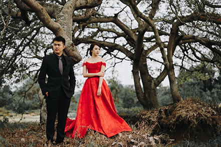 Bintan Sand Dunes Pre-Wedding Photoshoot