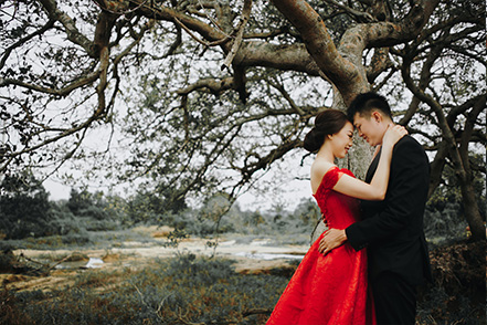 Bintan Sand Dunes Pre-Wedding Photoshoot