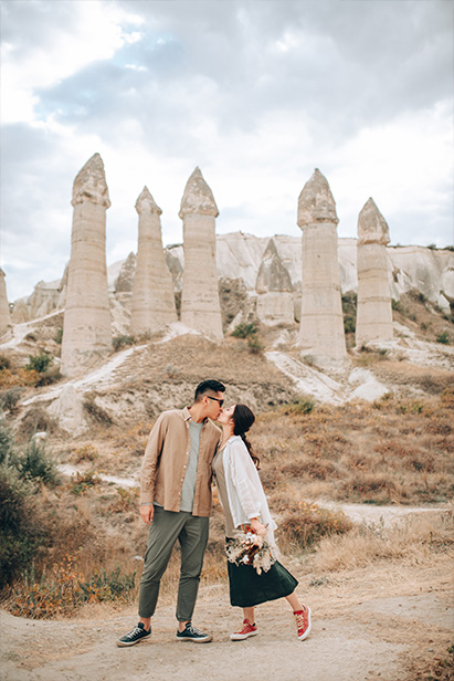 Cappadocia Pre-Wedding Hot Air Balloon