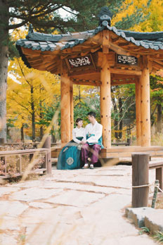 nami island korea cafe couple date-snap