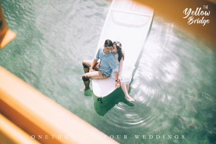 Lembongan Island Pre-Wedding Mangrove Yellow Bridge Boat Ride Nusa Ceningan