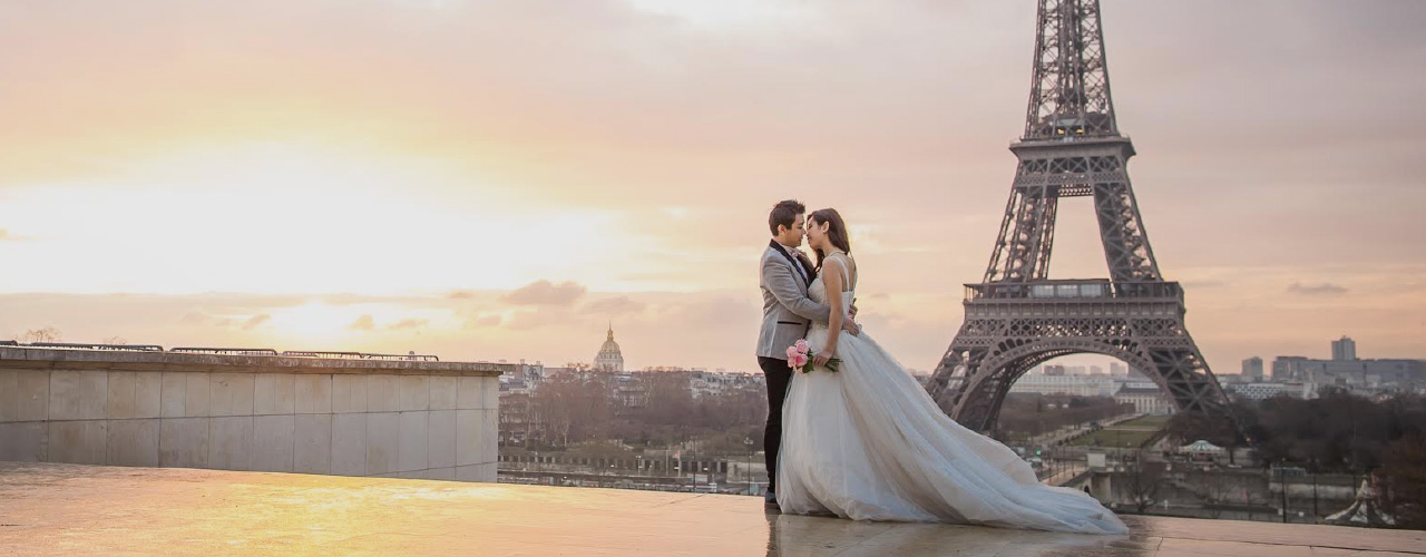 Paris Wedding Photographers Onethreeonefour