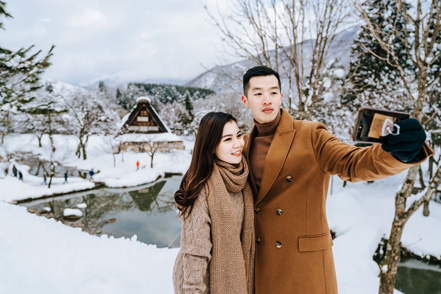 Shirakawa Winter Snow Photoshoot