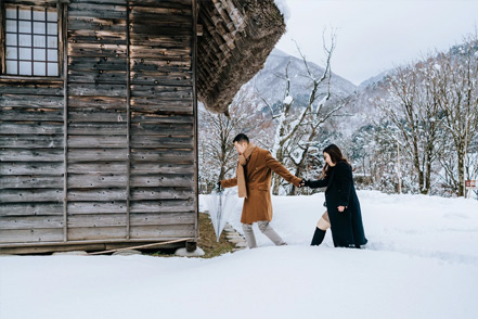 Shirakawa Winter Snow Photoshoot