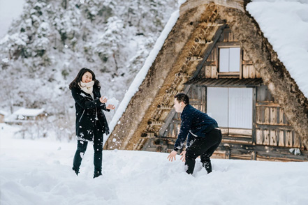 Shirakawa Winter Snow Photoshoot