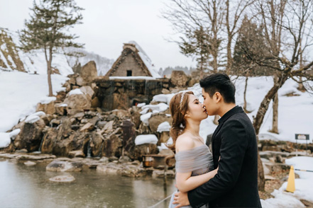 Shirakawa-go Traditional House Pre-Wedding Photoshoot