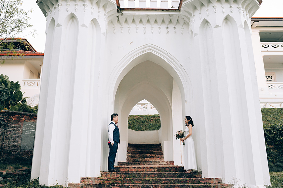 Singapore Solemnisation ROM Fort Canning Park